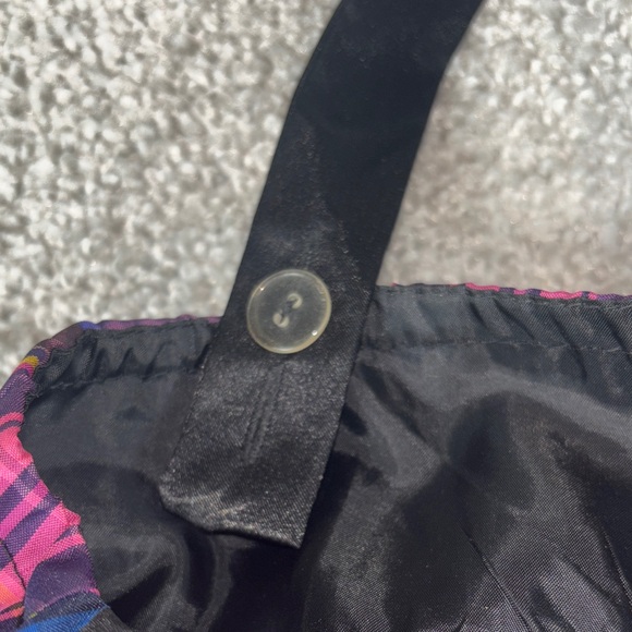 Girls size 12 Plaid Dress with Black‎ Straps Justice Formal Dress - Picture 6 of 7